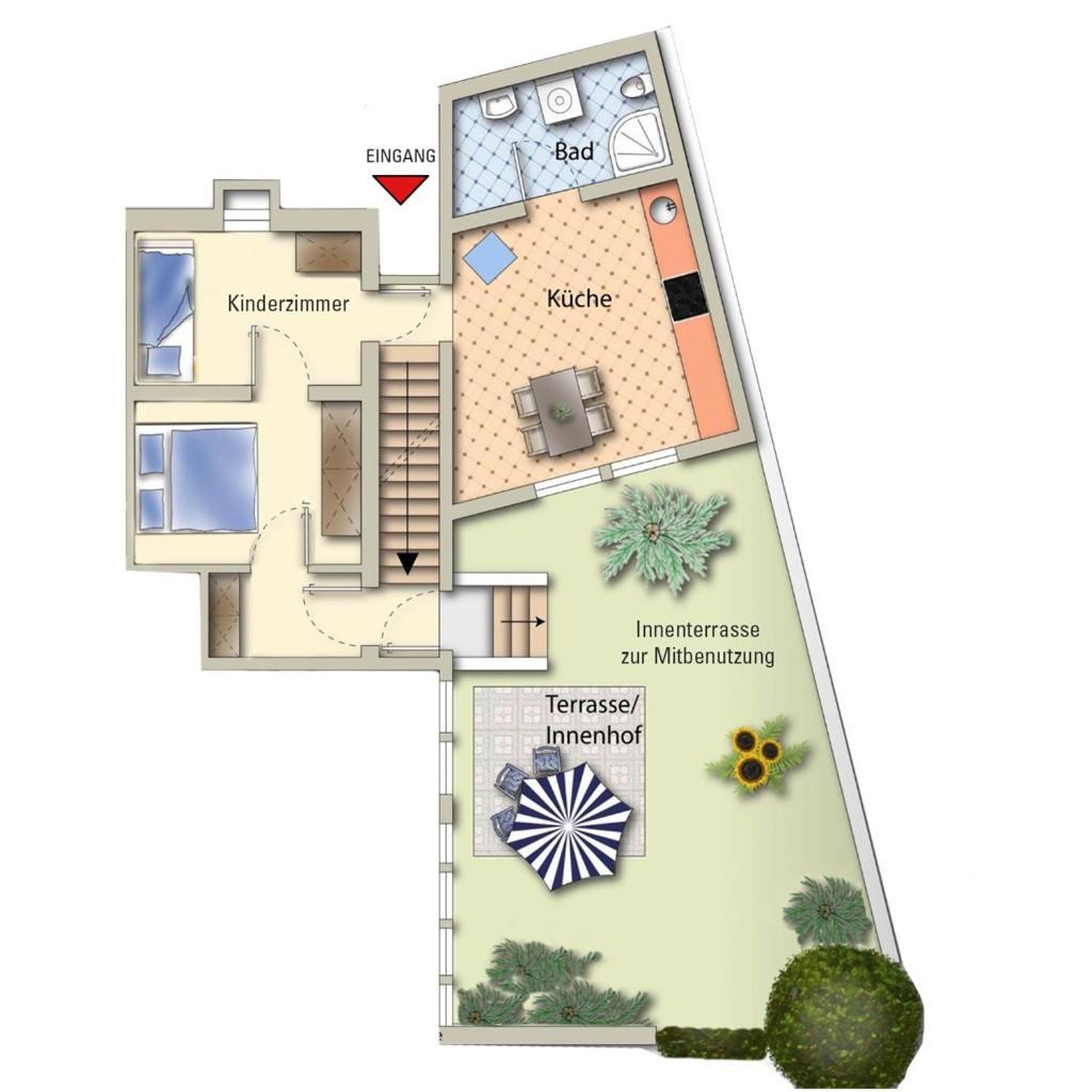 Ferienwohnung Seesprung Am Bodensee Gaienhofen  Esterno foto